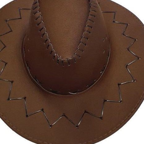 Dark Brown Outback Hat