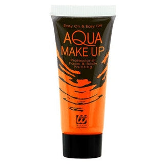 Neon Orange Aqua Makeup Tube - 30ml