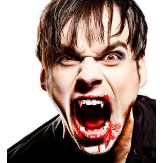 Vampire Teeth With 4 Blood Capsules