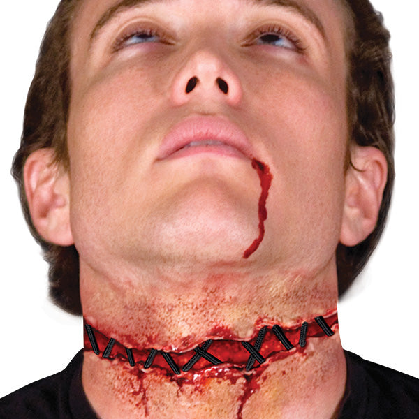 Stitched Throat (Jumbo) Latex Prosthetic