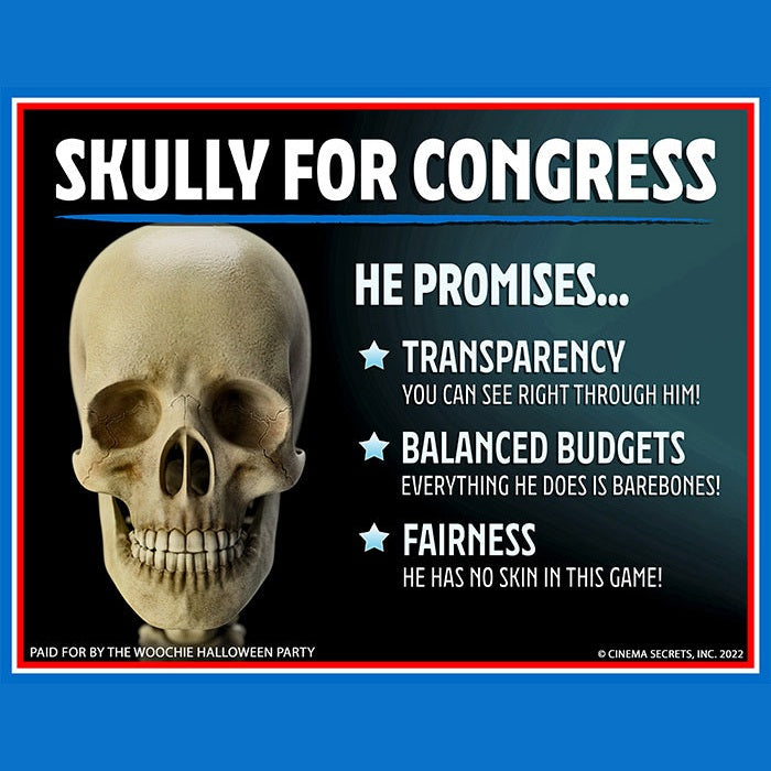 Skully for Congress Yard Sign