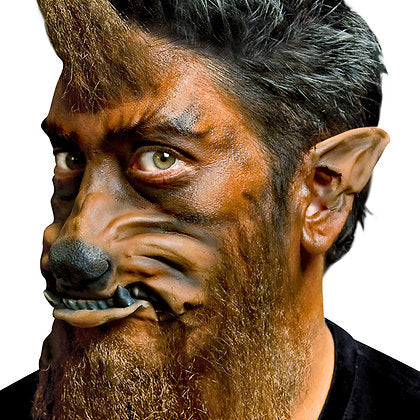 Realistic werewolf ear tips latex appliance for Halloween costumes and special effects makeup