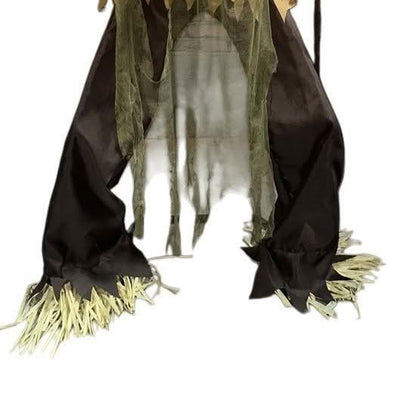 Animated Haunted Pumpkin Man 1.9m (6FT)