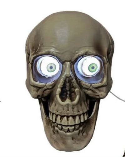 Animated light up skull