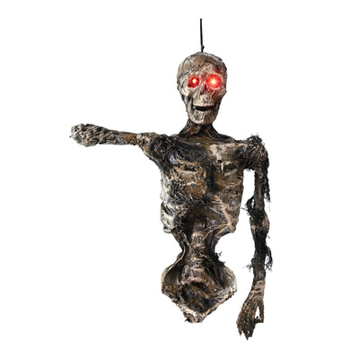 Hanging Animated Skeleton with Light Up Eyes