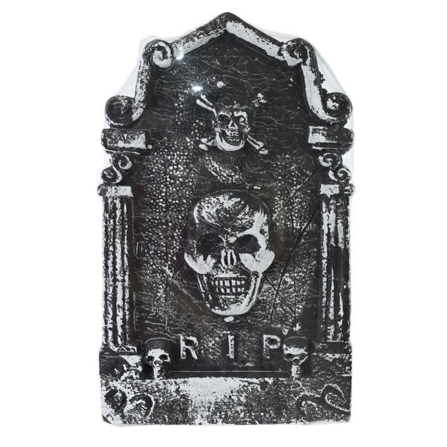 Foam Tombstone 55cm - Crossbones