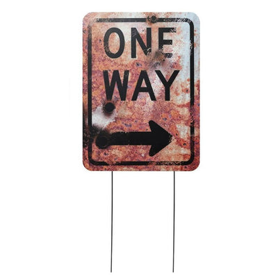 Halloween Spooky Road Signs Yard Sign 5Pce