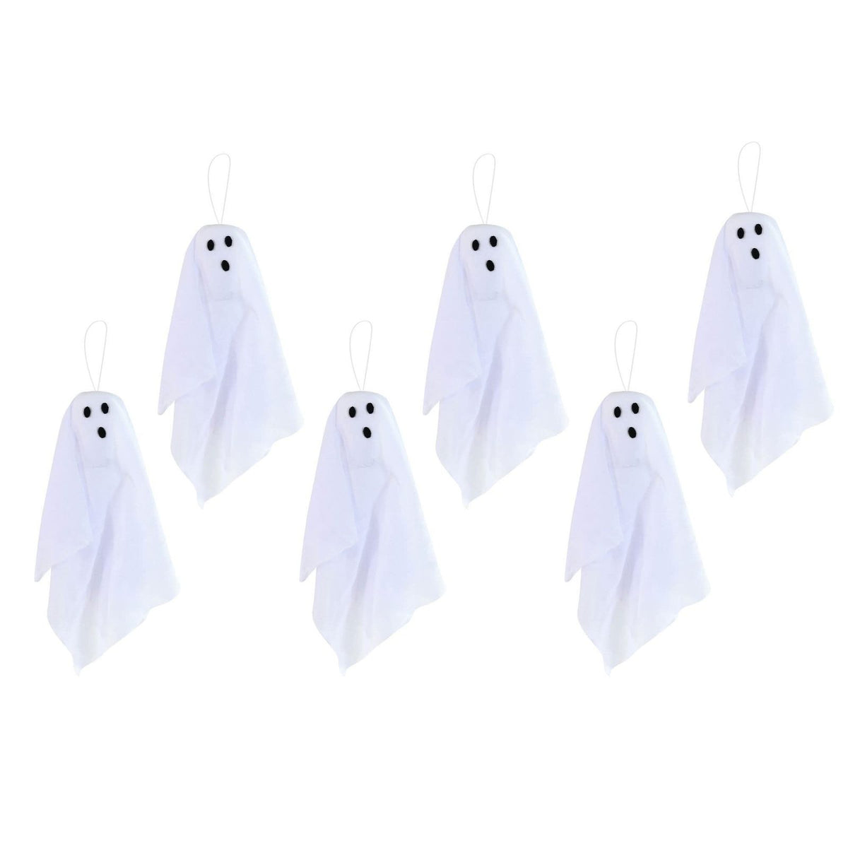 Hanging Ghosts 22cm 6pk