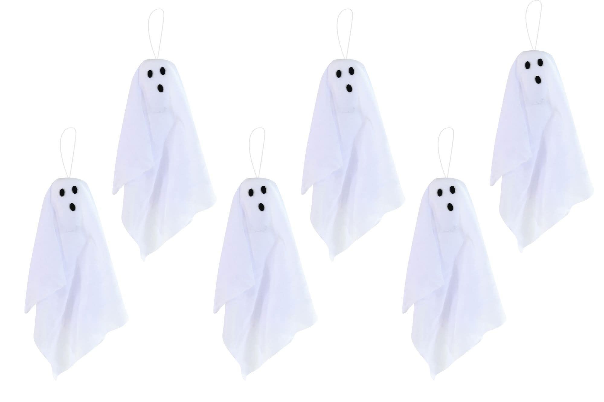 Hanging Ghosts 22cm 6pk