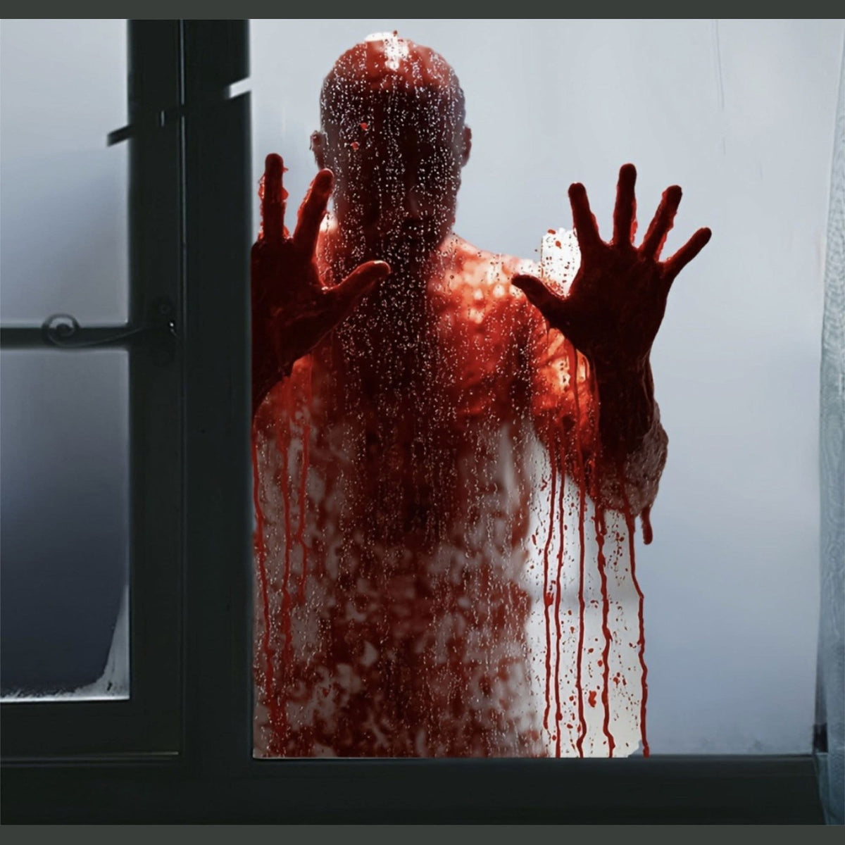 Bloody Zombie Window Decal