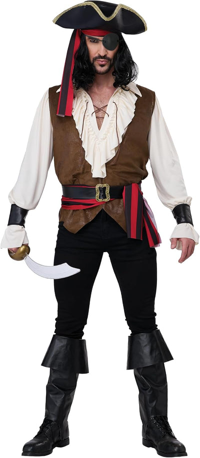 Rugged Renaissance Pirate Adult Costume