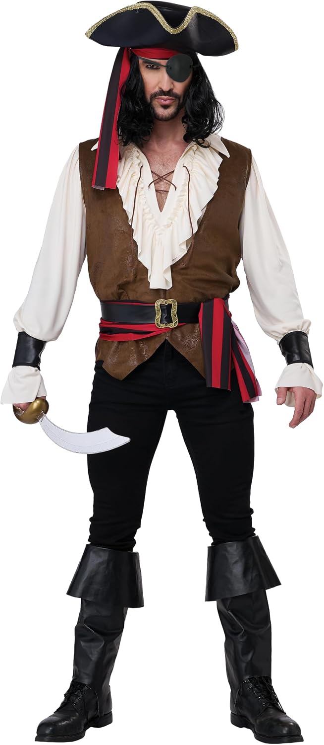 Rugged Renaissance Pirate Adult Costume