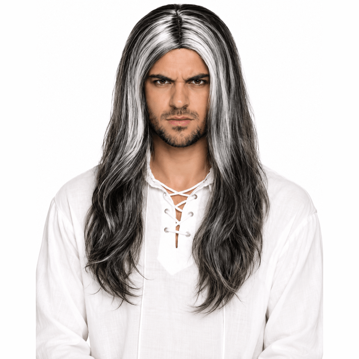 Vampire Costume Wig Long, Men