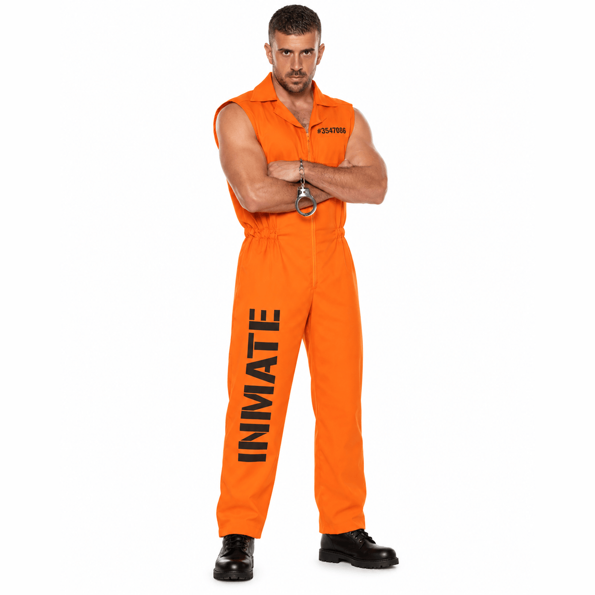 Inmate Men's Costume