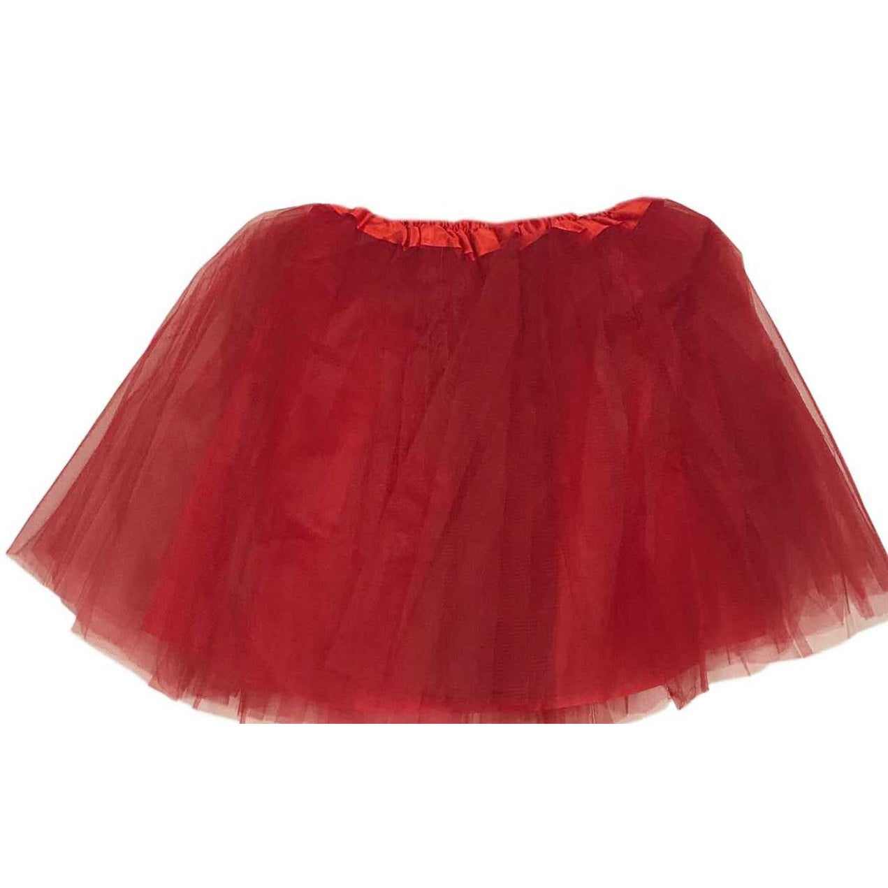 Red Lined 4 Layer Tutu 40cm