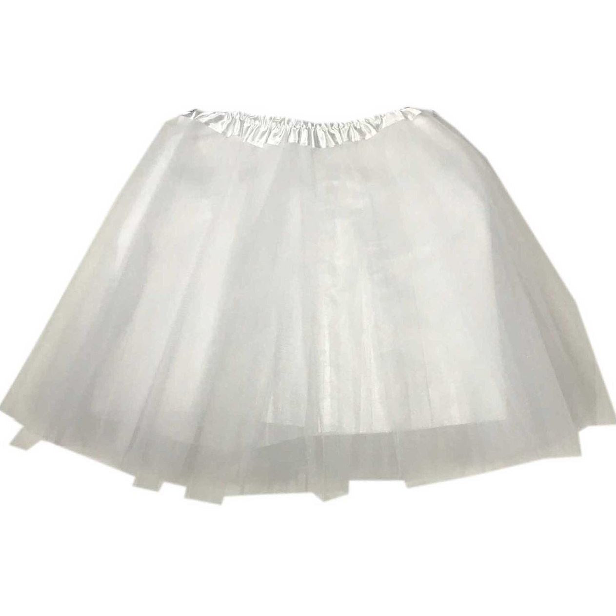 White Lined 4 Layer Tutu 40cm