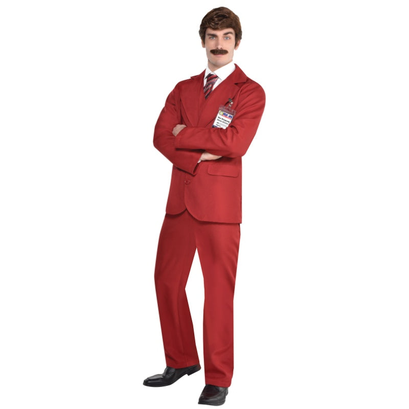 Anchorman Ron Burgundy Suit - a stylish and sophisticated ensemble for men