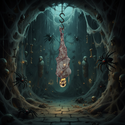 Animated Hanging Mummy 1.7m