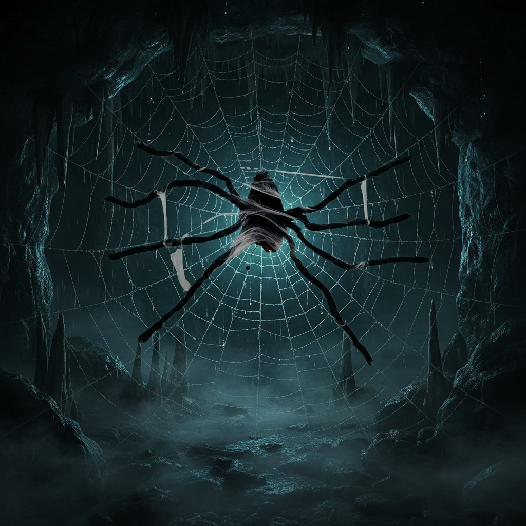 Animated Giant Spider 1.2m