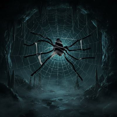 Animated Giant Spider 1.2m