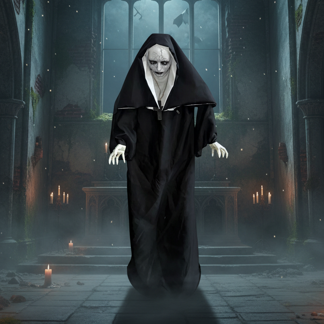 Animated Standing Nun 1.6m