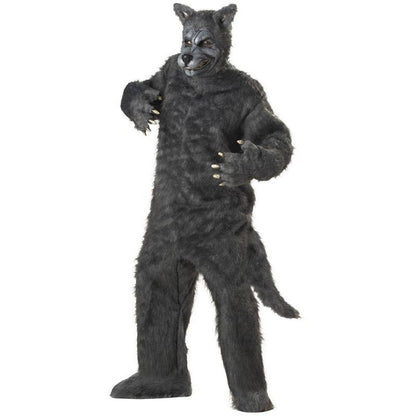 Big Bad Wolf Men's Grey - Jokers Costume Mega Store