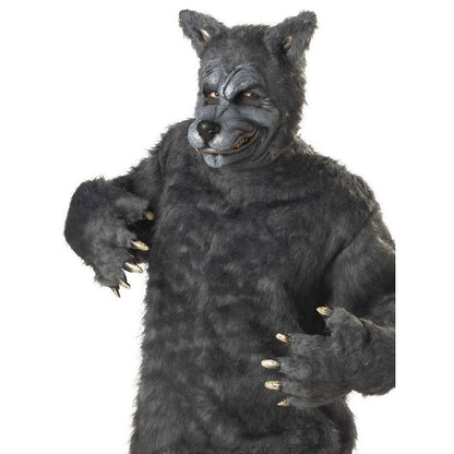 Big Bad Wolf Men's Grey - Jokers Costume Mega Store