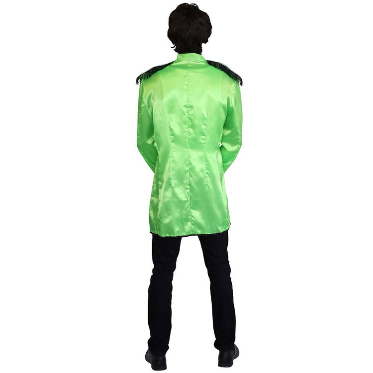 Stylish and Classic British Green Costume Jacket for Adults with Vintage Look and Comfortable Fit