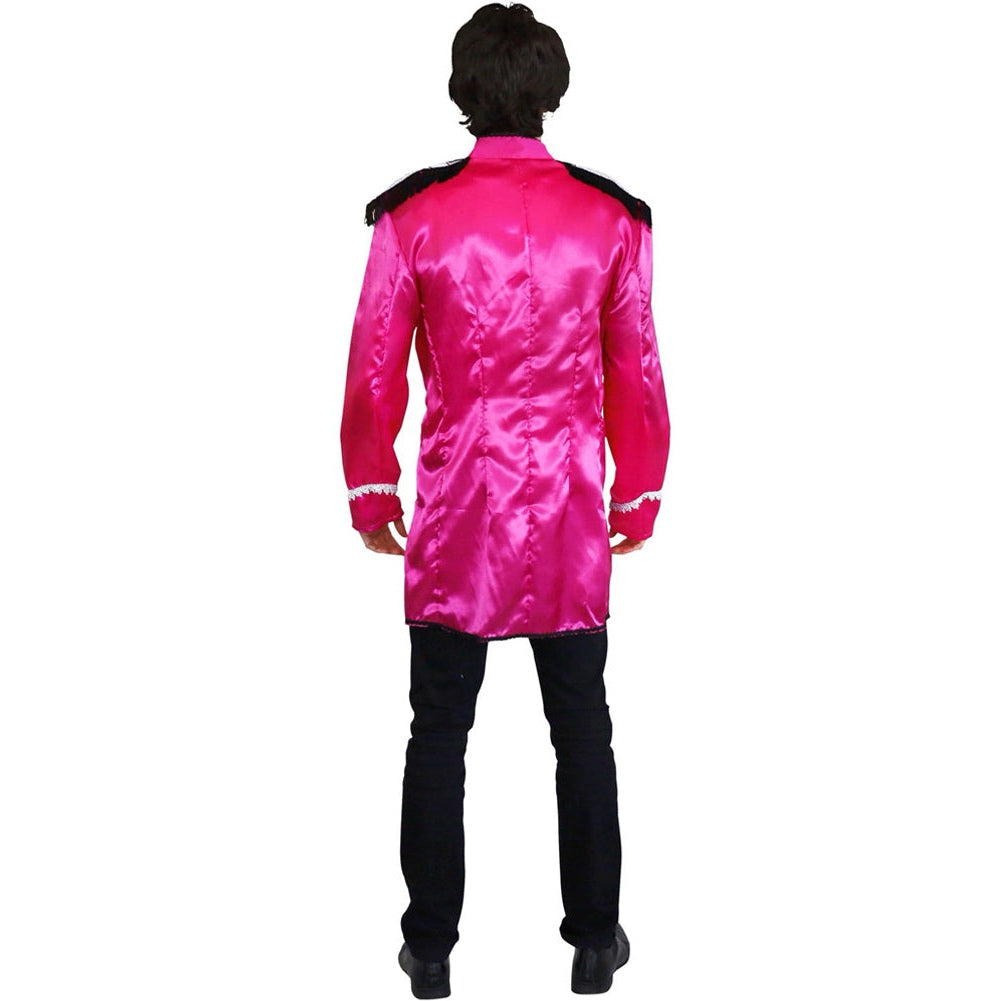 Elegant and stylish British-inspired pink jacket for adult women