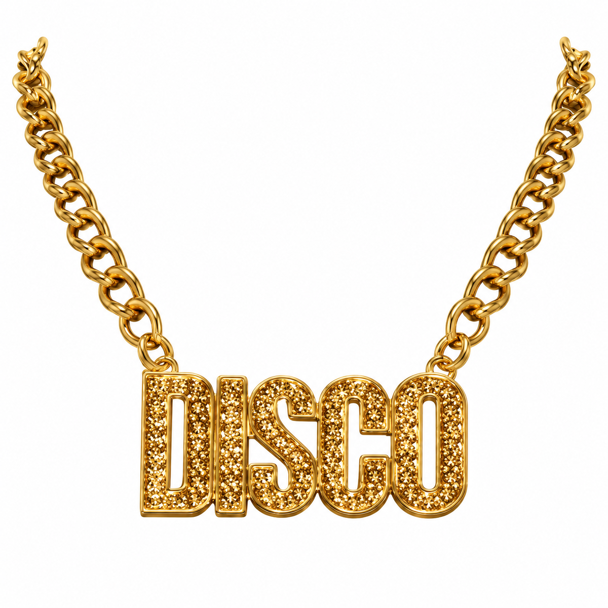 Disco Chain Necklace