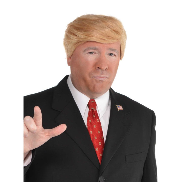 Combover Presidential Wig Multicoloured