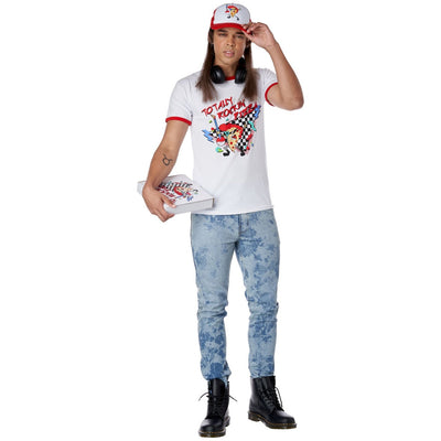Rockin Pizza Dude Mens Costume