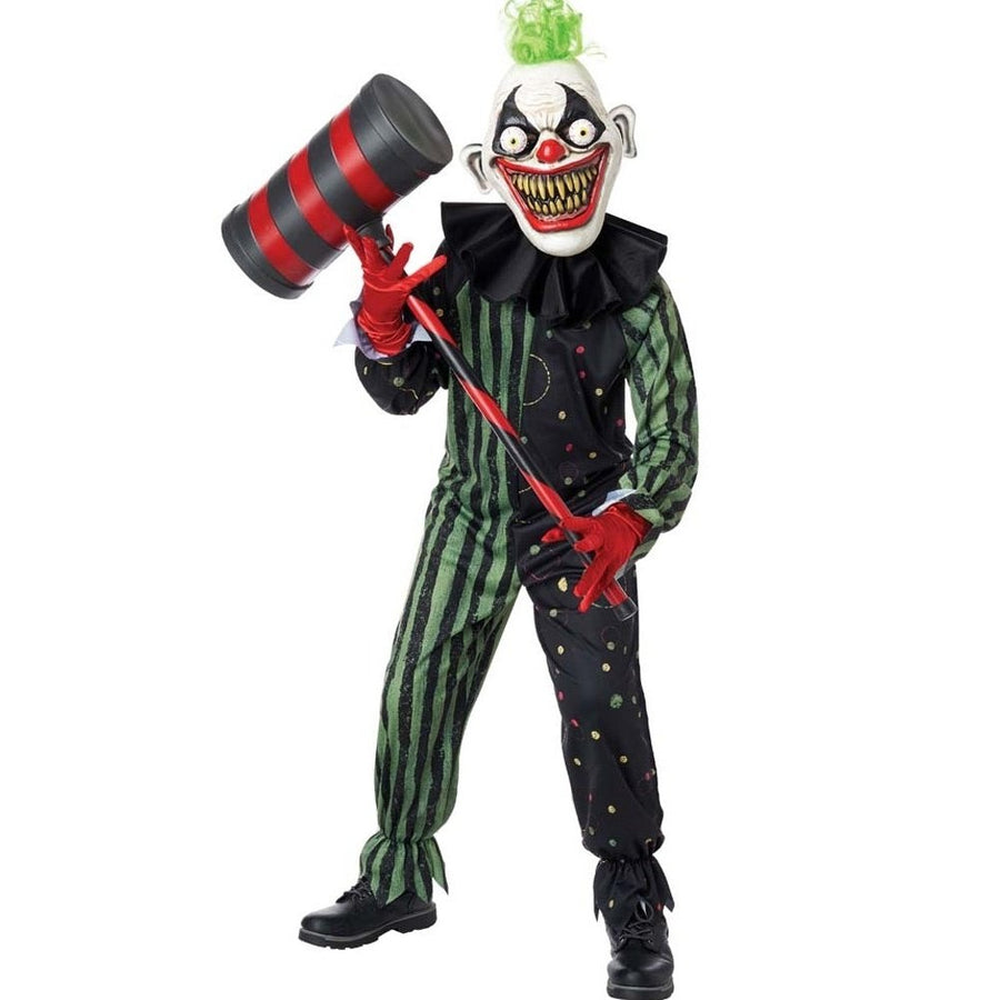 Crazy Eyed Clown Child Costume.