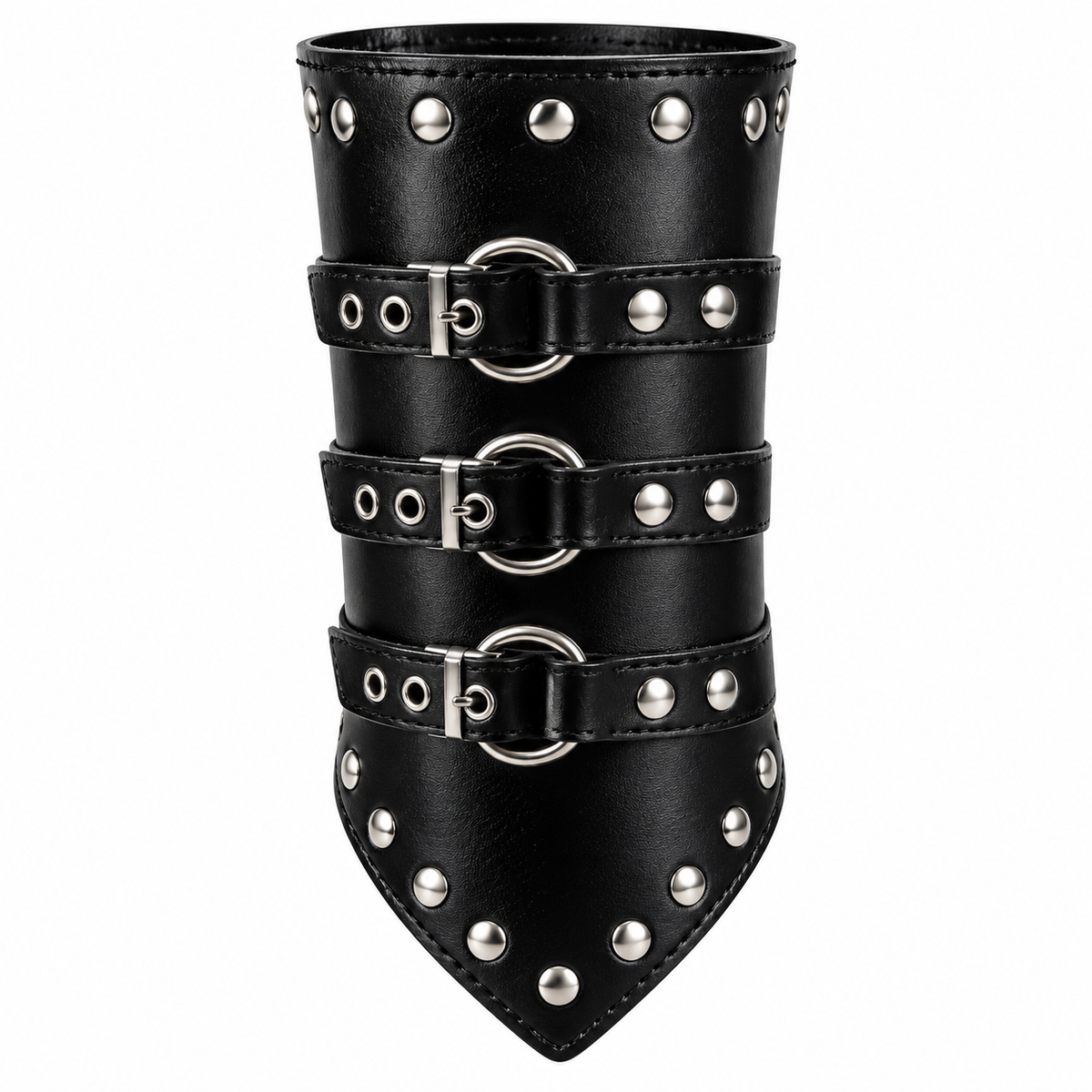 Black Cuff with Rings