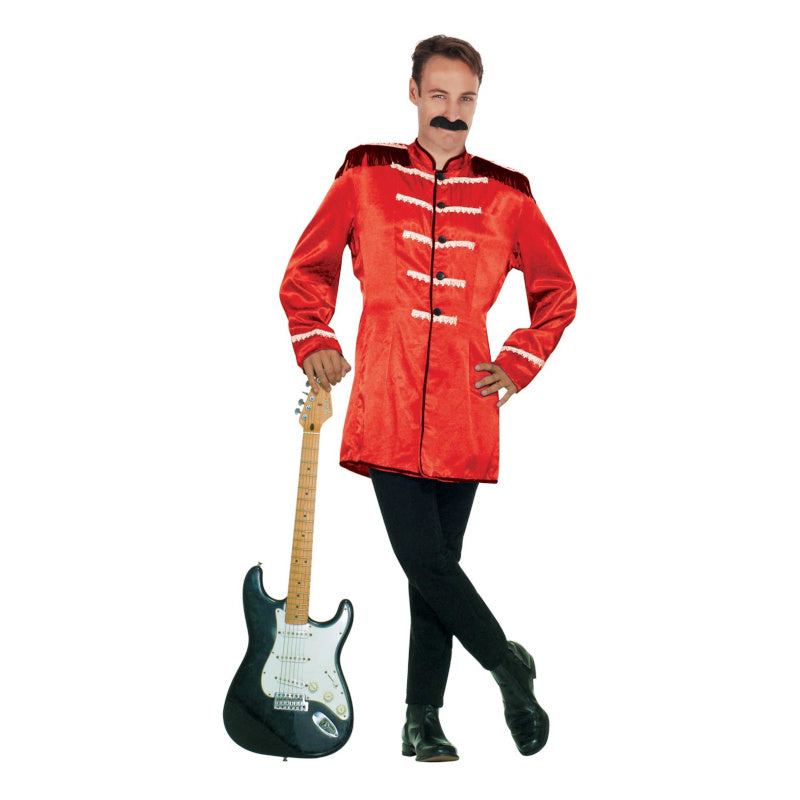 Adult British Red Costume Jacket for Halloween and Cosplay Events