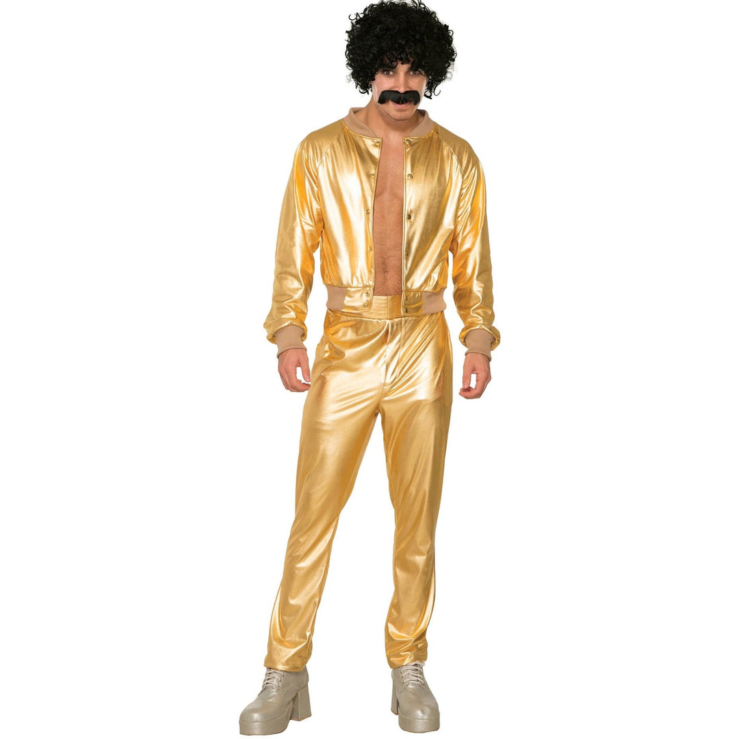 Gold 70s Disco Singer Costume