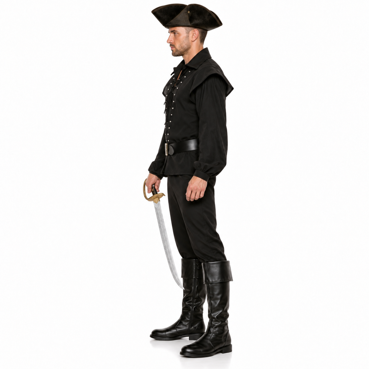 Dark Pirate Men's Costume