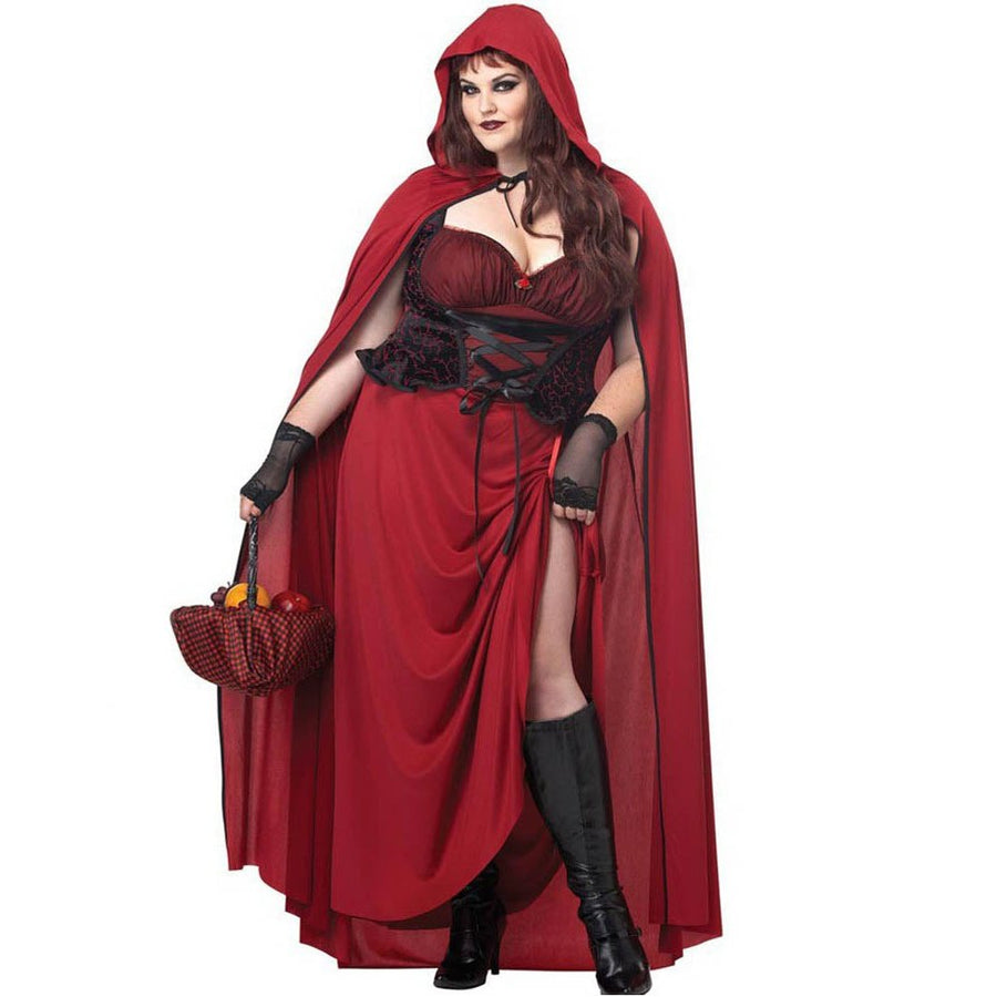 Dark Red Riding Hood - Plus Size.