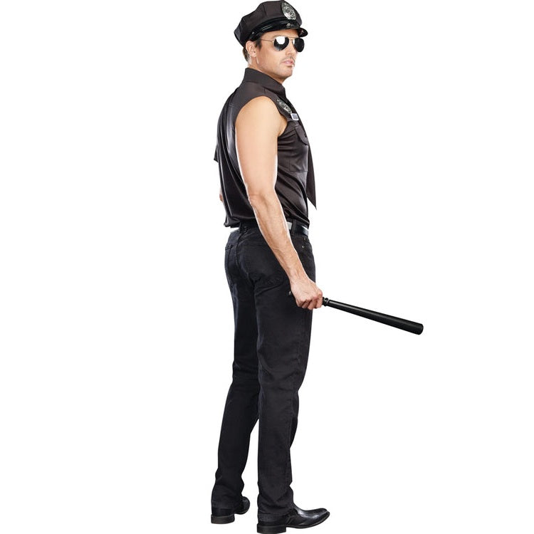 Dirty Cop Officer Mens Costume