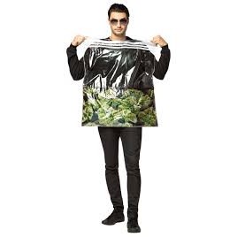 Bag of Weed Costume, Adult