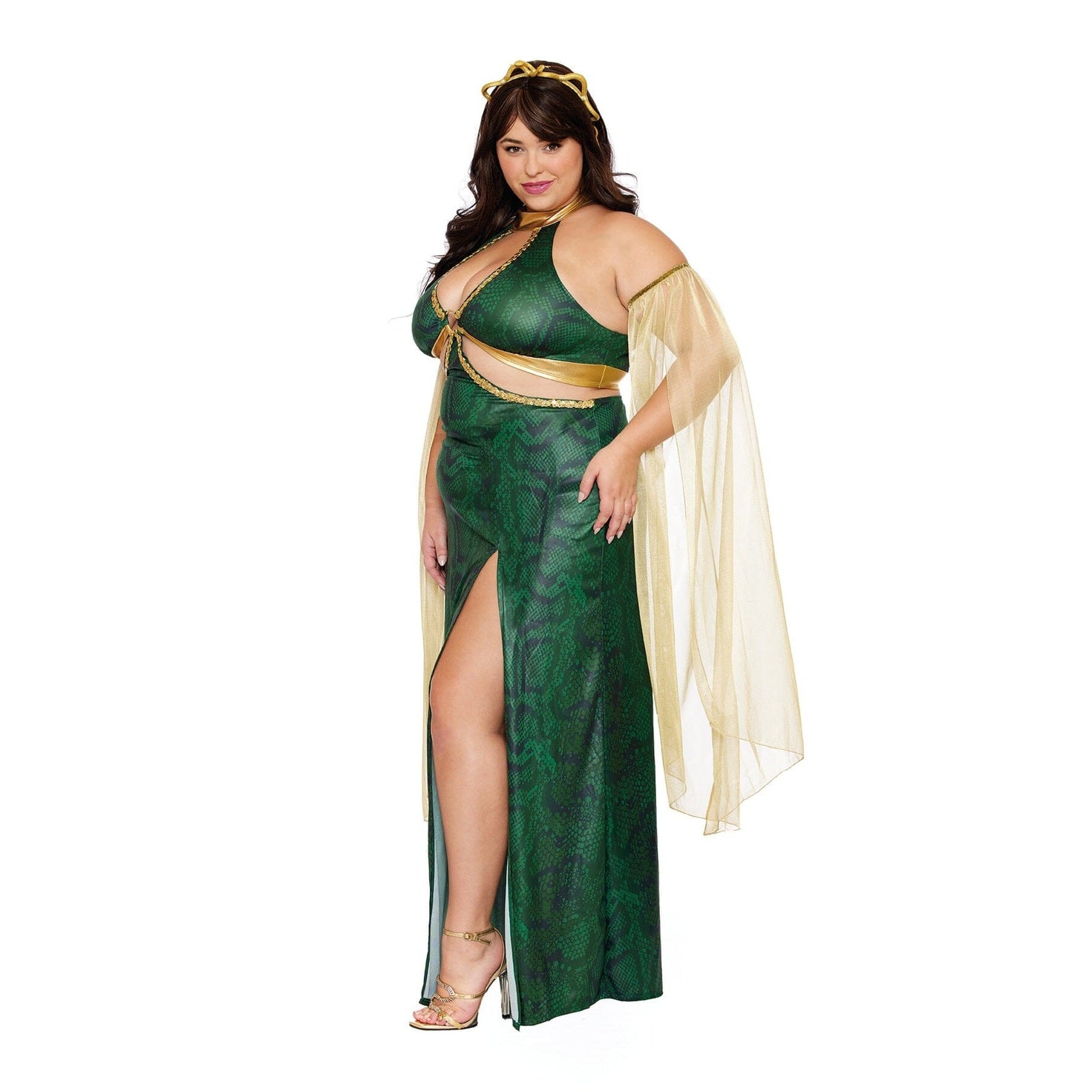 Mistress Medusa Adult Costume, Plus Size