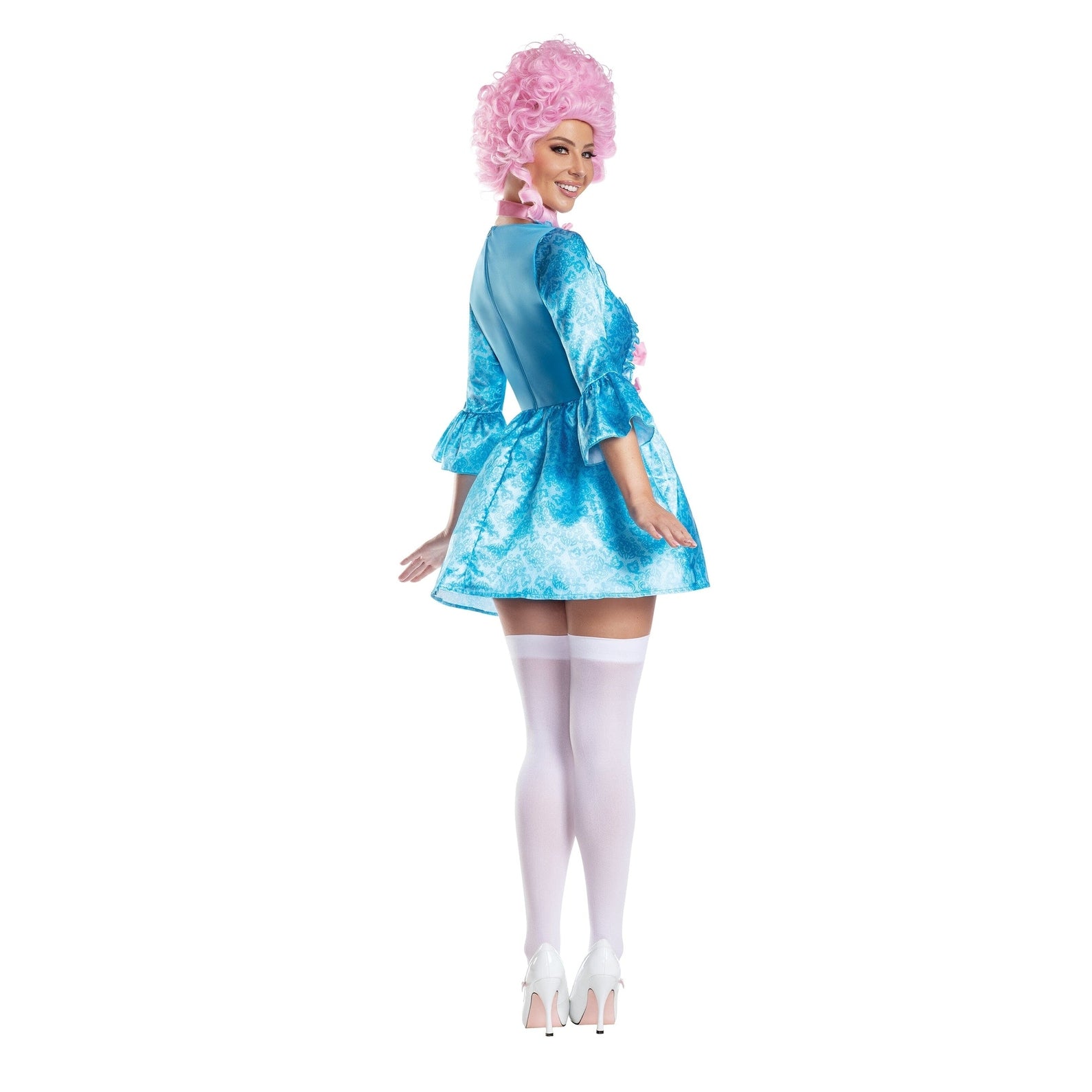 Queen Marie Satin Dress Womens Costume