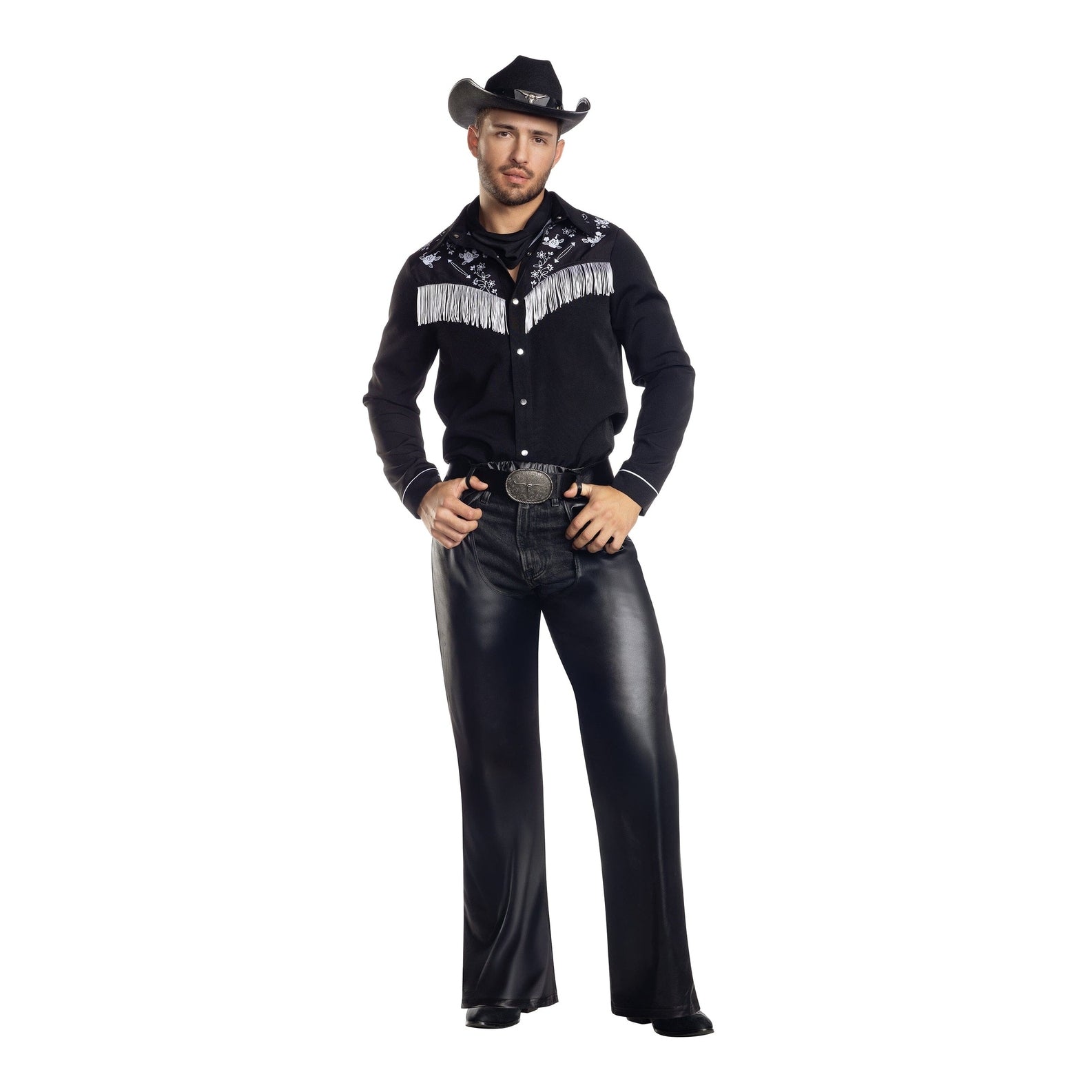 Cowboy Jim Fringe Western Men's Costume