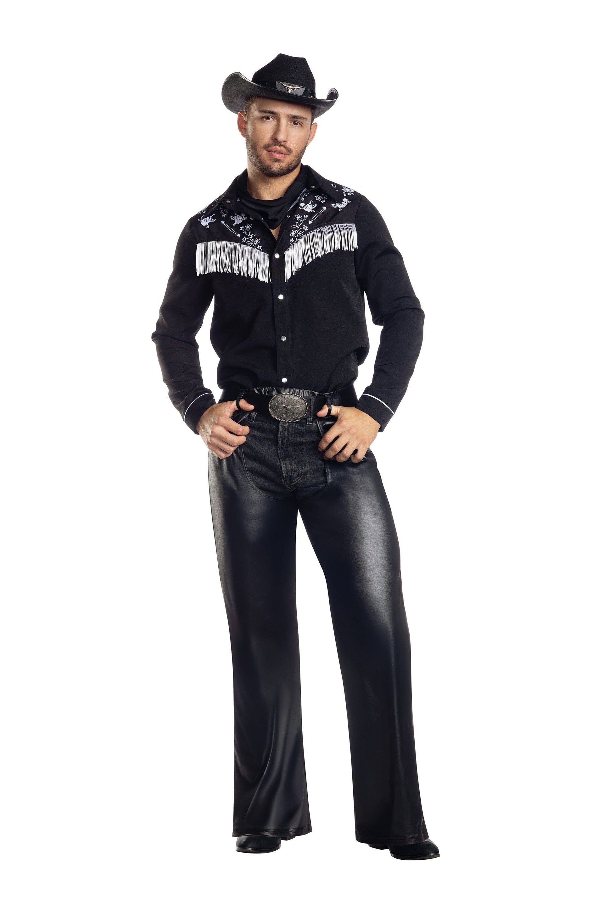 Cowboy Jim Fringe Western Men's Costume