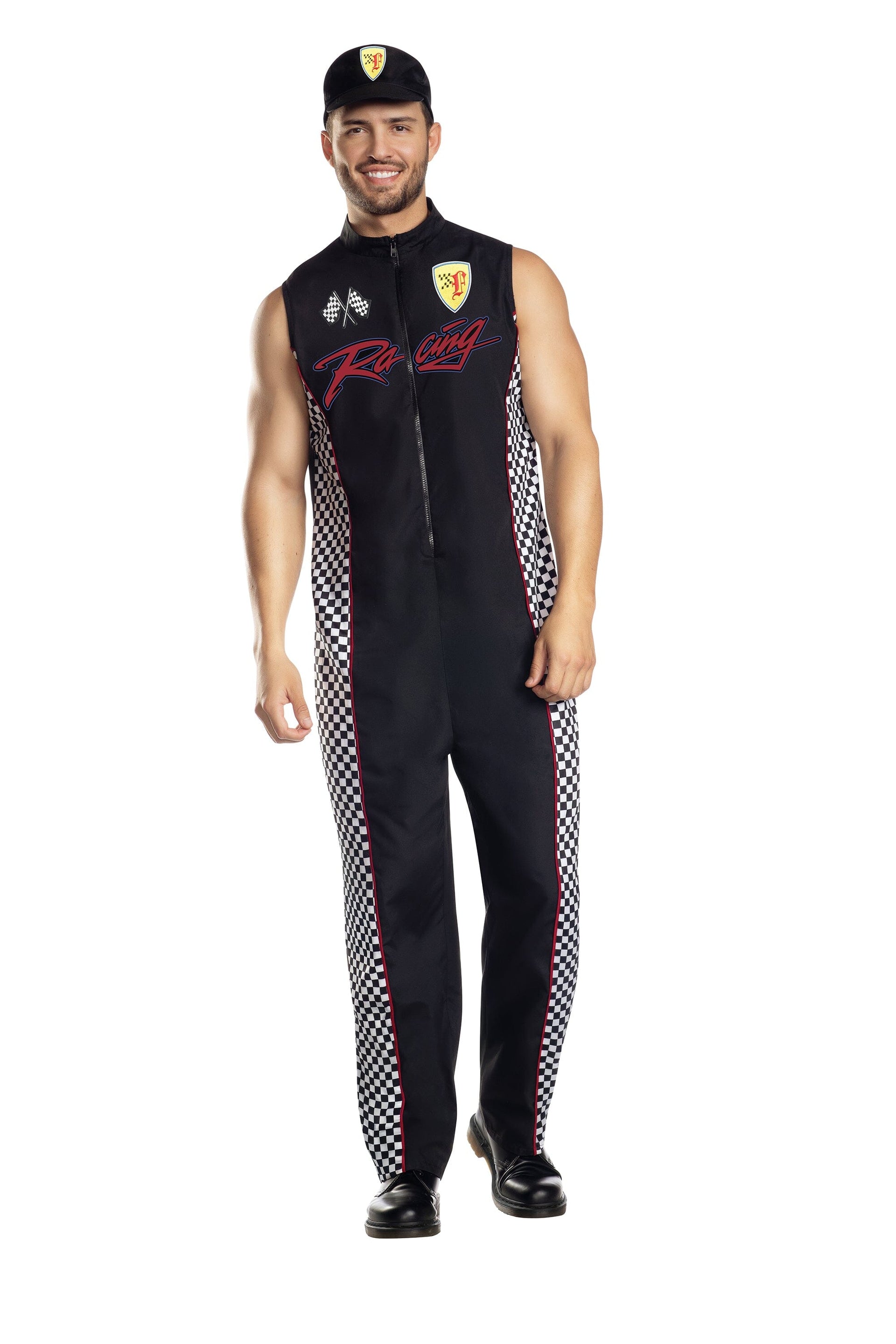 Formula Racer Jumpsuit Men’s Costume