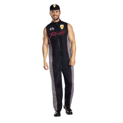 Formula Racer Jumpsuit Men’s Costume