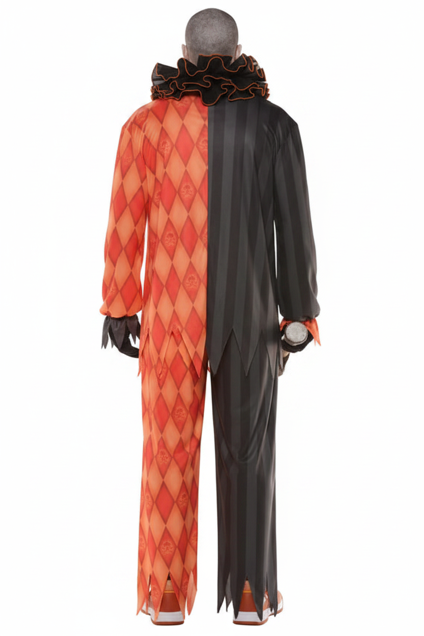 Evil Clown Costume - Back View