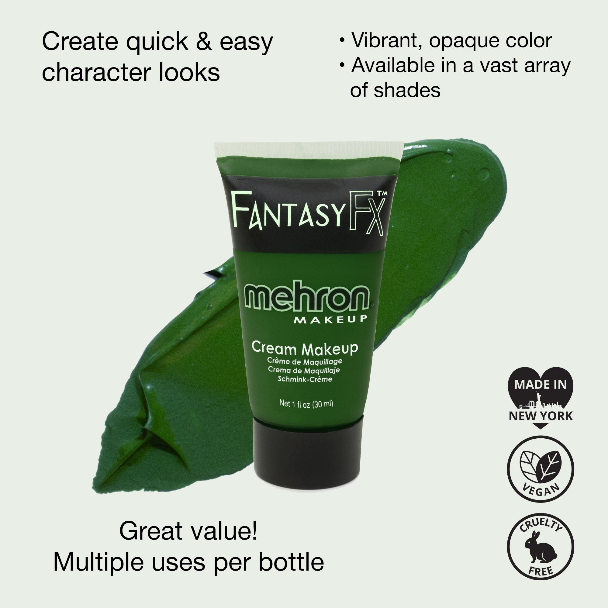 Fantasy FX Make-up Green 30ml Carded