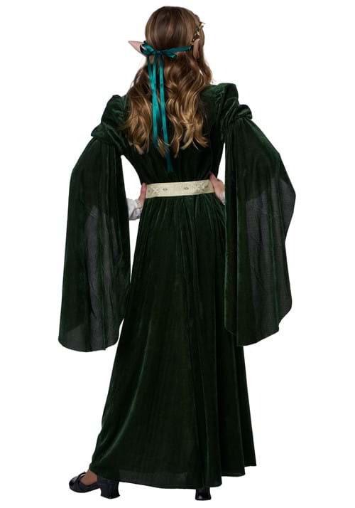 Elven Renaissance Princess Girls Costume