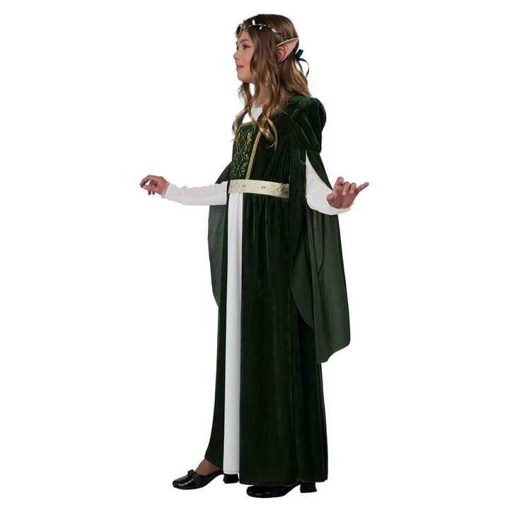 Elven Renaissance Princess Girls Costume